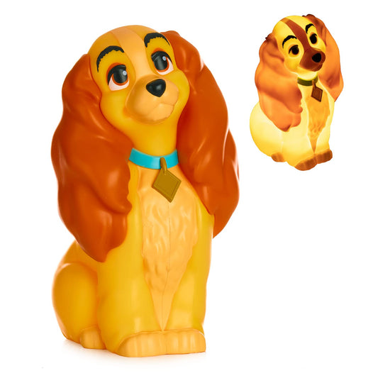 Lámpara 3D de La Dama de Disney – Lady ilumina tu rincón favorito