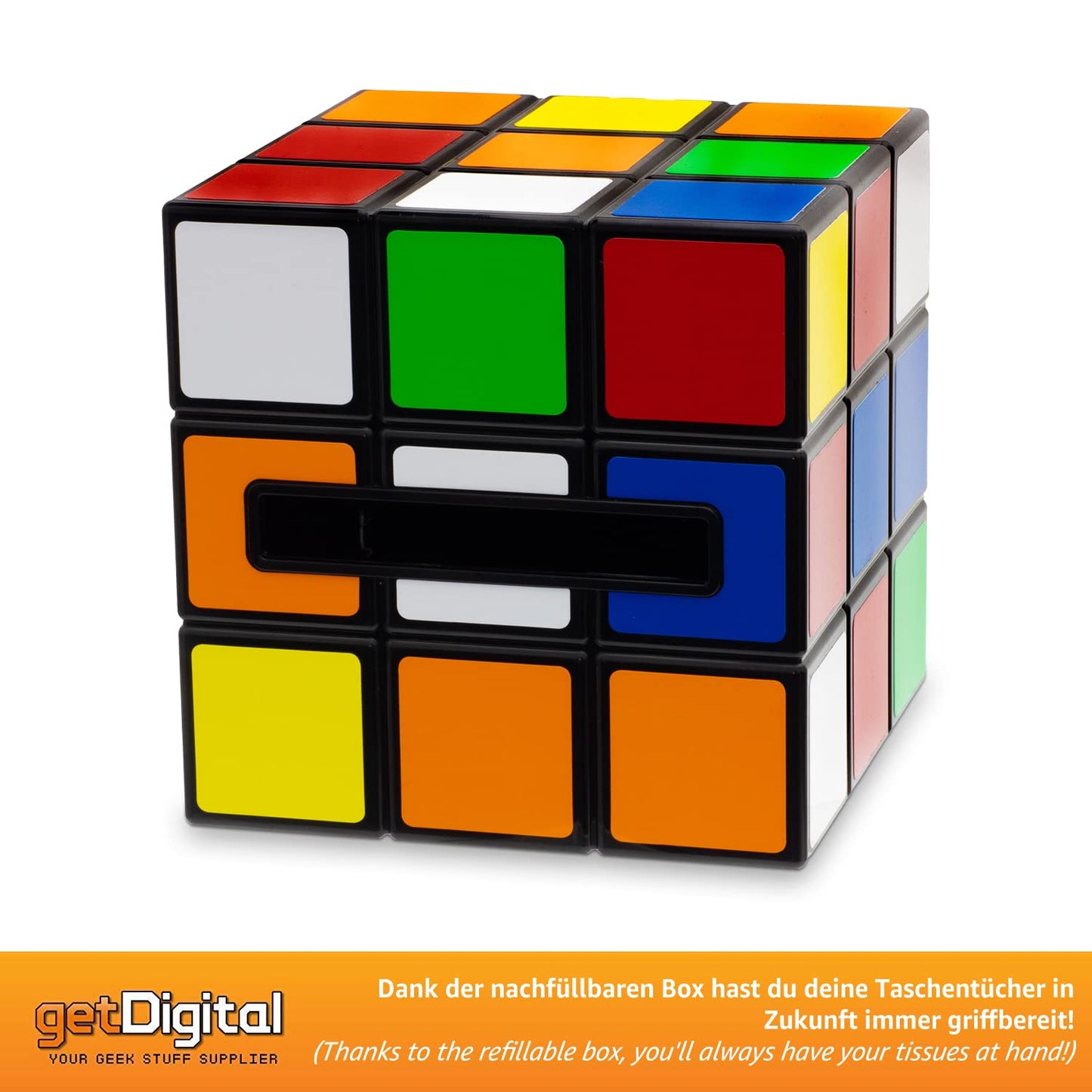 Caja pañuelos Rubik – El cubo más suave del mundo