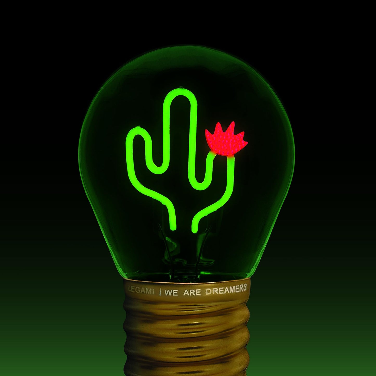 Lámpara bombilla “Cactus” – Luz con espinas de estilo