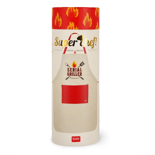 Delantal Serial Griller – Para los maestros del fuego