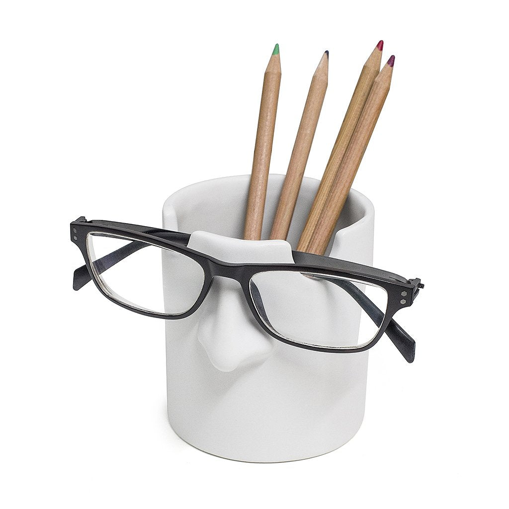 Mr. Tidy – Portalápices con gafas y estilo