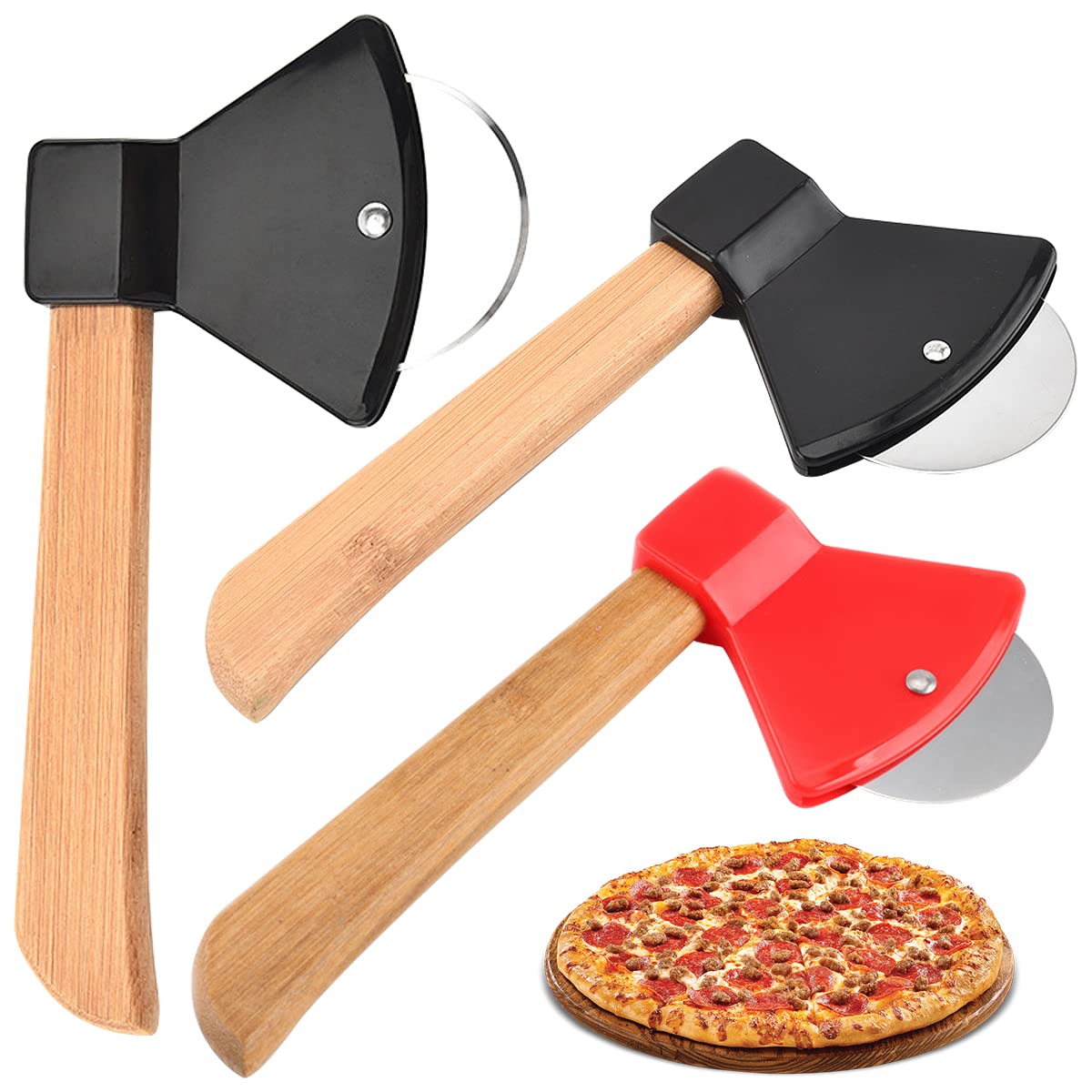 Cortapizza hacha – Parte la masa como un leñador