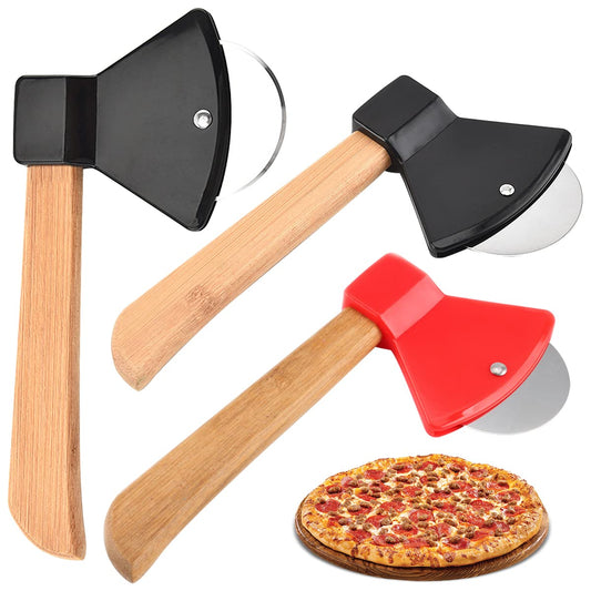Cortapizza hacha – Parte la masa como un leñador