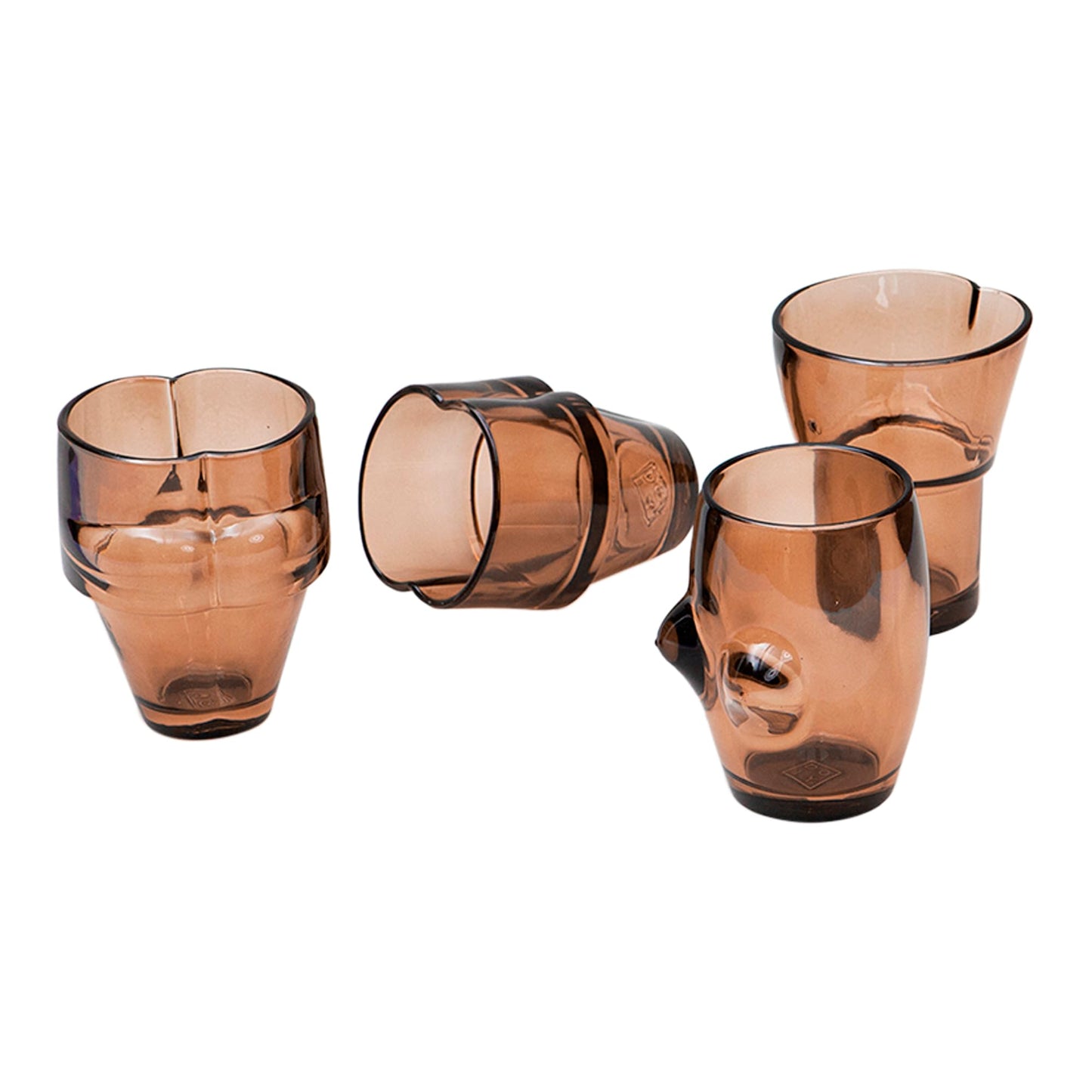 Set de vasos con forma humana – Un brindis con curvas