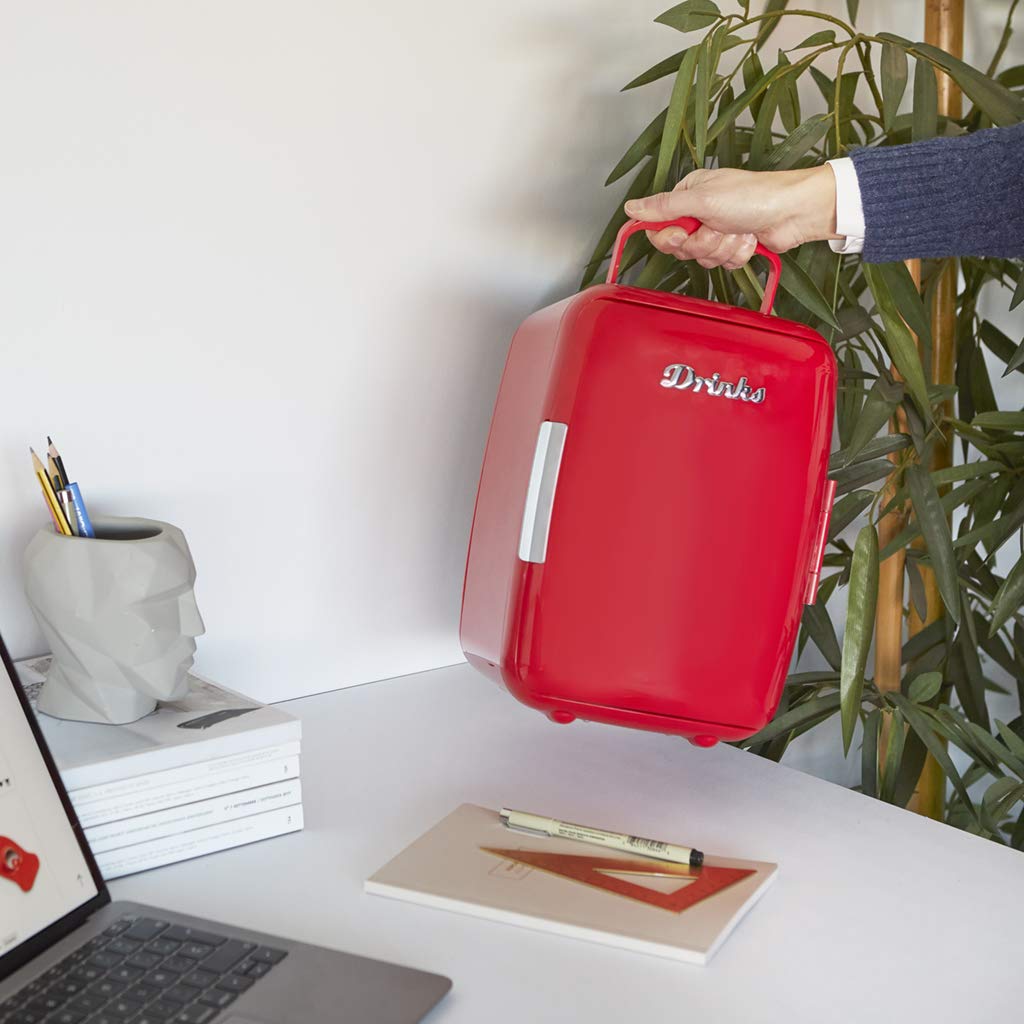 Mini nevera retro – Estilo clásico, frescor moderno