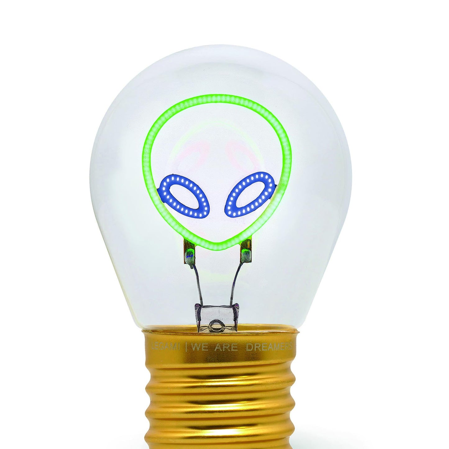 Lámpara bombilla “Alien” – Luz extraterrestre para tu escritorio