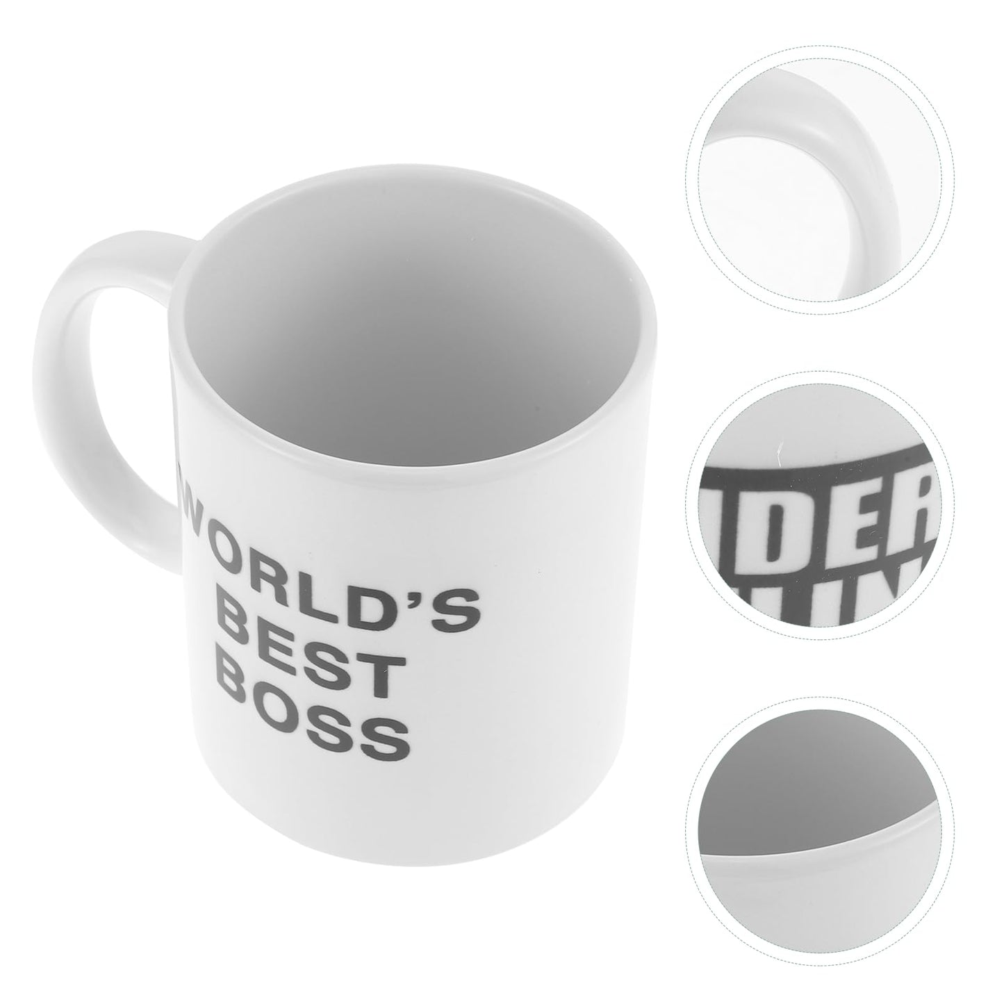 Taza “Dunder Mifflin Boss” – El café oficial de The Office