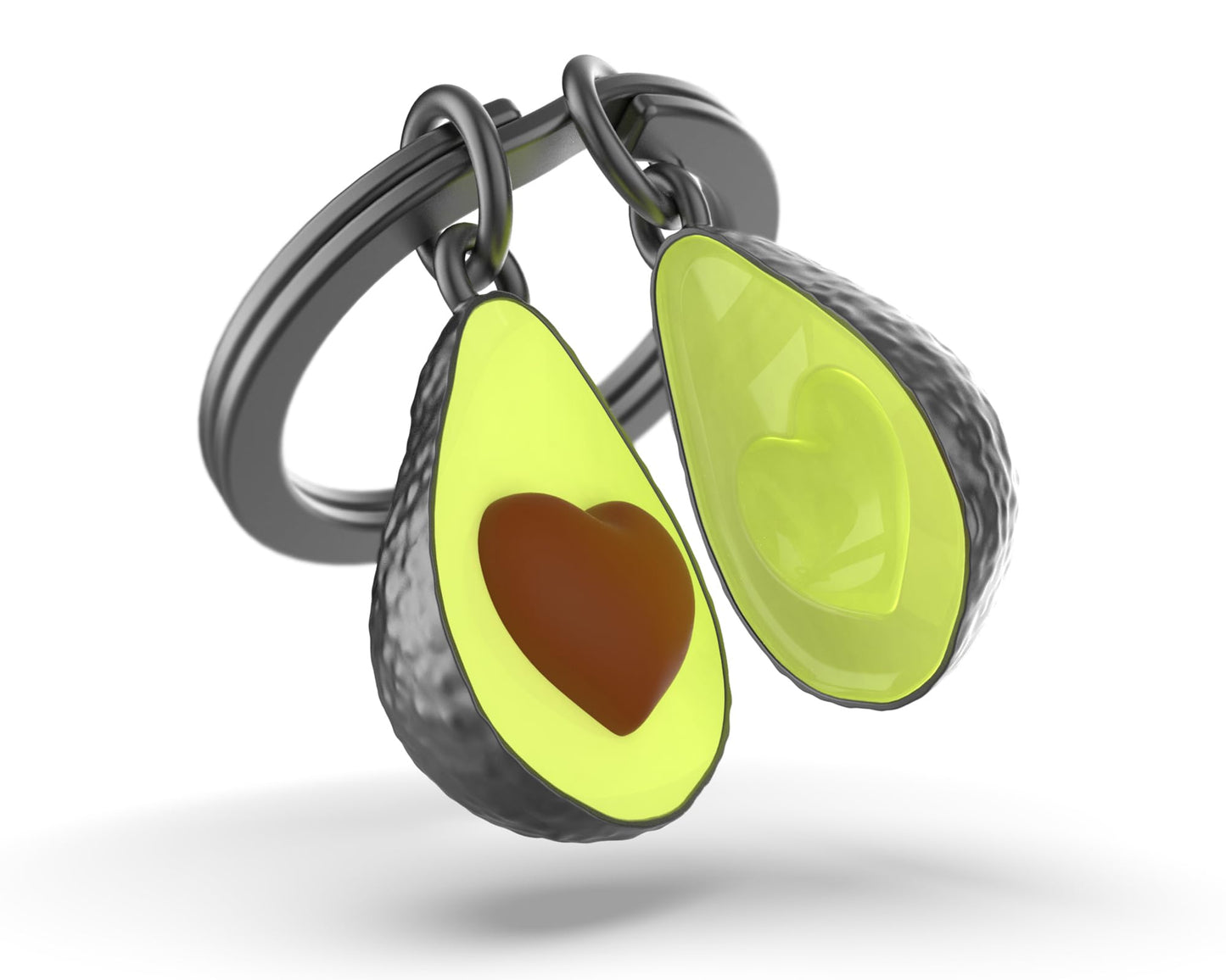 Llavero aguacate con corazón – Amor a primera fruta