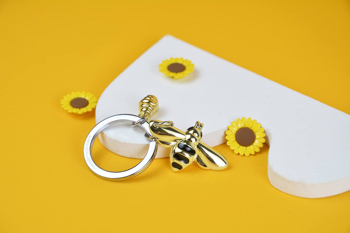 Llavero abeja – Tu dosis diaria de dulzura