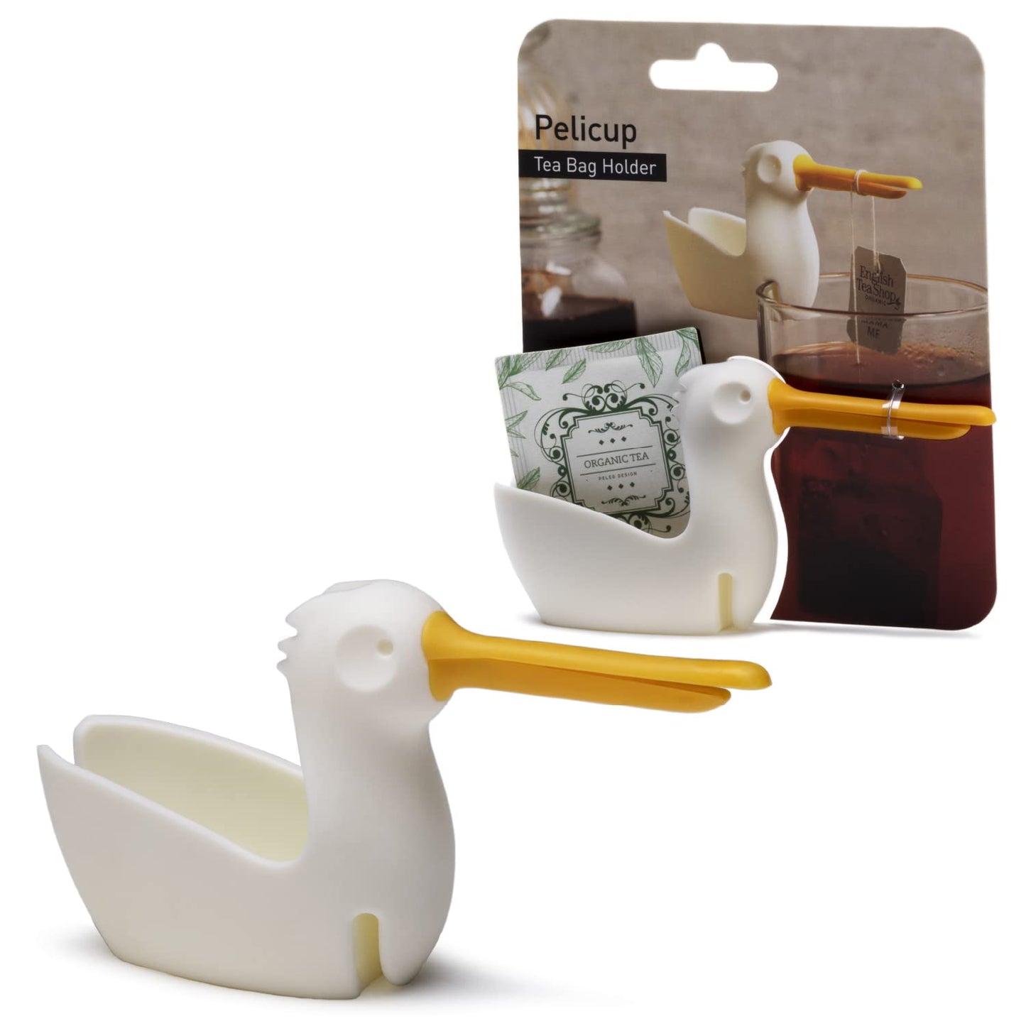 Soporte para bolsitas de té Pelicup – El pelícano que cuida tu infusión