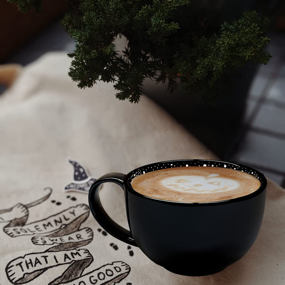 Taza bruja – Café mágico con cerámica negra