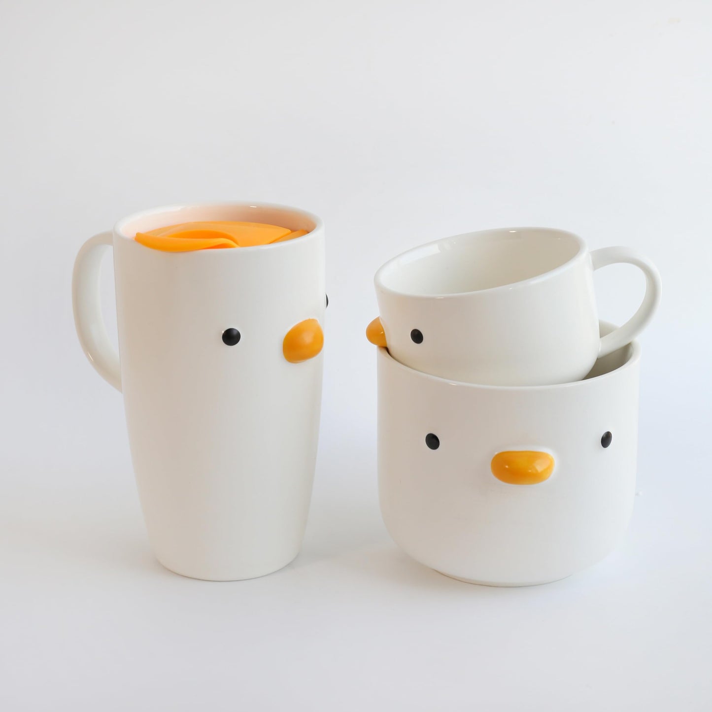 Taza pato – Café con forma divertida y pico incluido