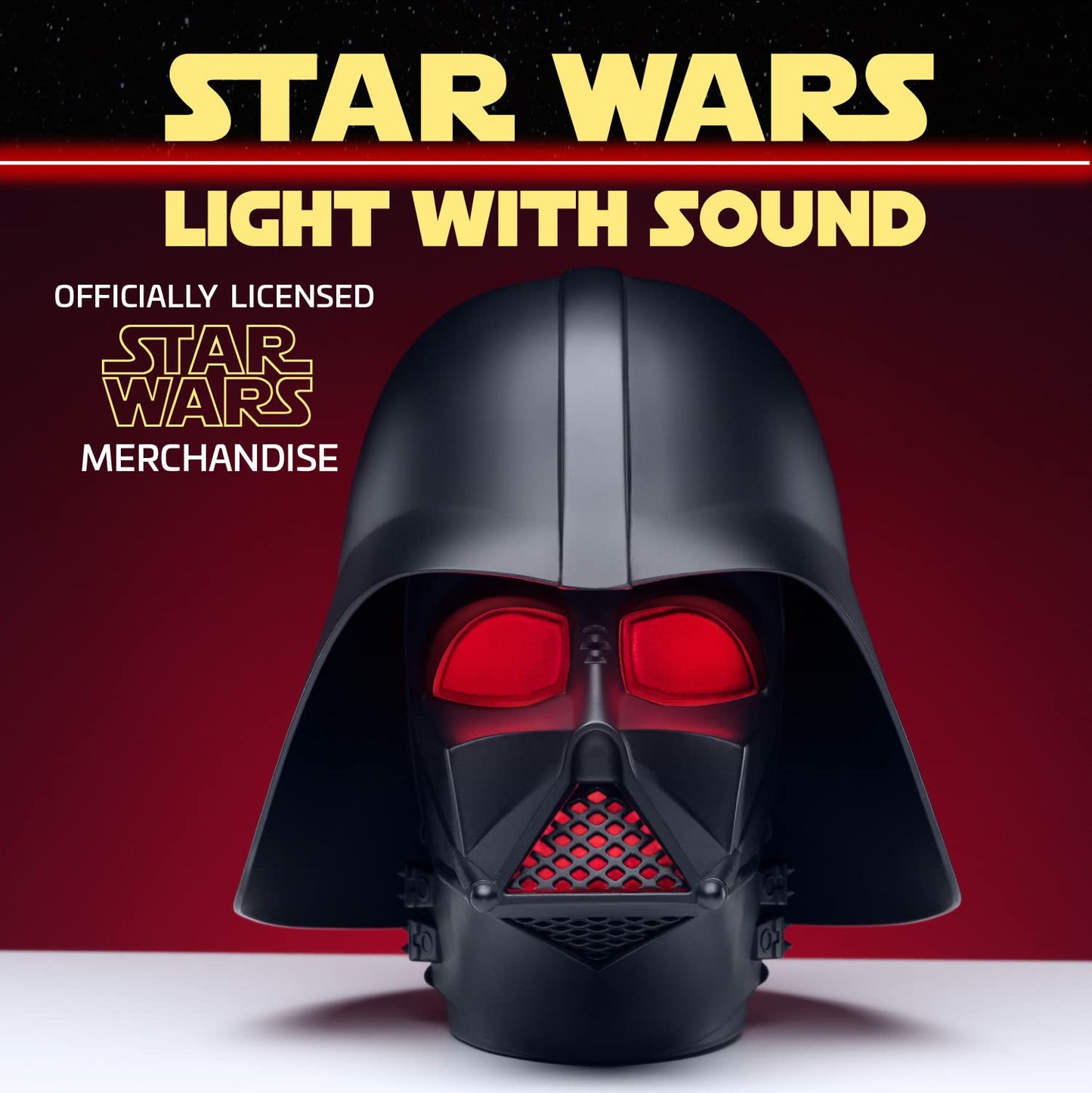 Lámpara Darth Vader con sonido – El lado oscuro ilumina tu escritorio