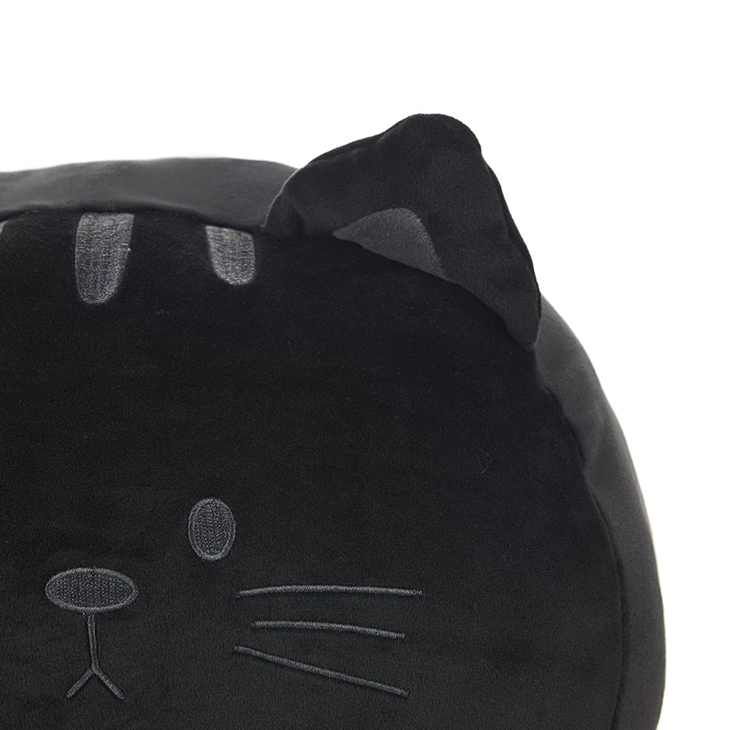 Cojín “Kitty” negro Balvi – Suavidad felina para tu sofá
