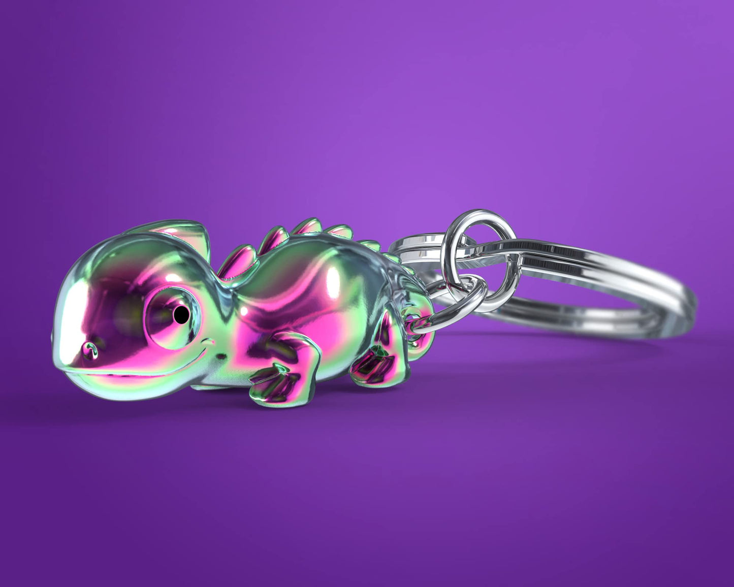 Llavero camaleón – Cambia de estilo con tus llaves