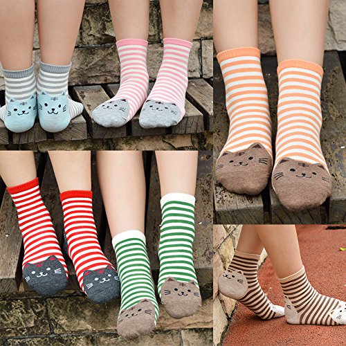 Calcetines Meow Squad – Rayas, ronroneos y diversión