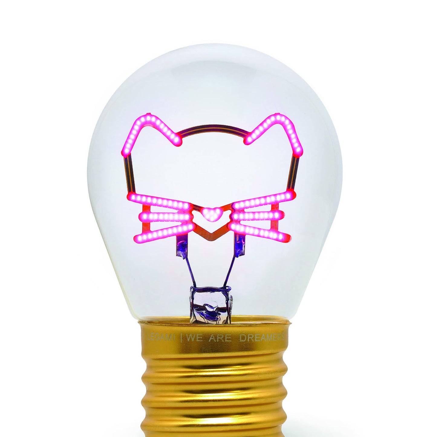 Lámpara bombilla “Kitty” – Luz adorable para un rincón muy gatuno