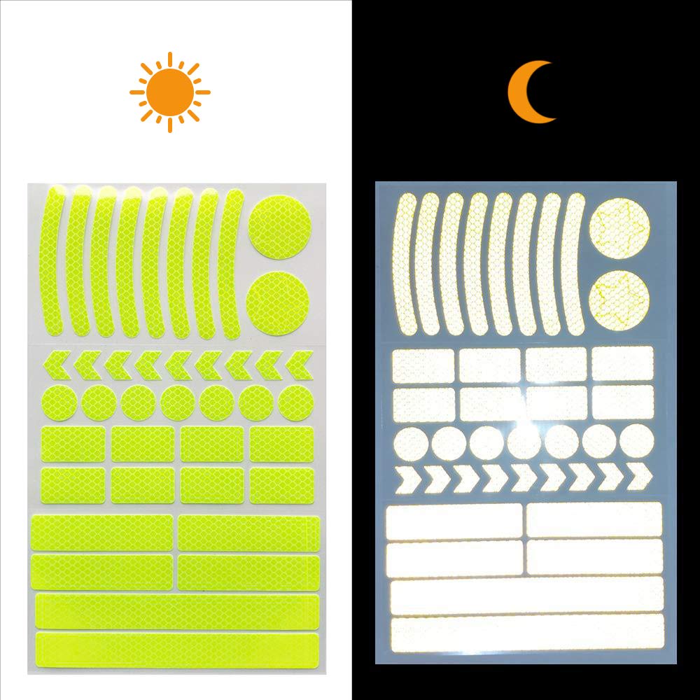 Pegatinas reflectantes – Seguridad con estilo para tu bici