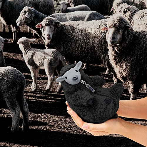 Peluche oveja negra desmontable – Una esquila con mucho carácter