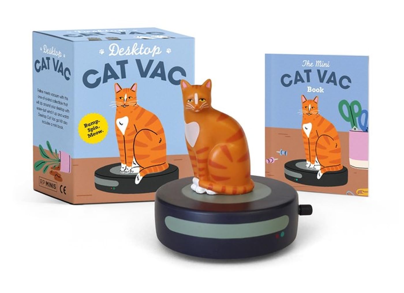 Mini aspiradora gato – Limpia con maullido invisible