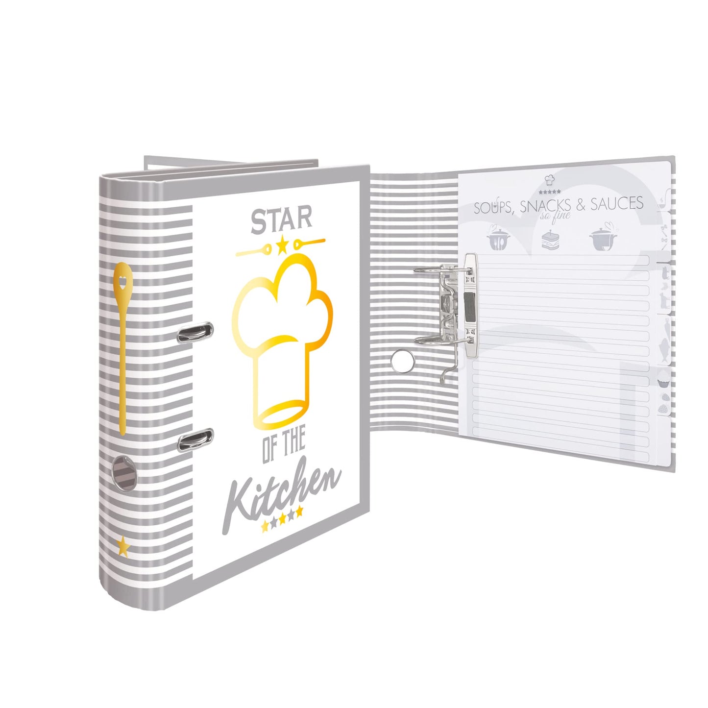 Tu recetario favorito– Carpeta A4 para escribir y guardar recetas