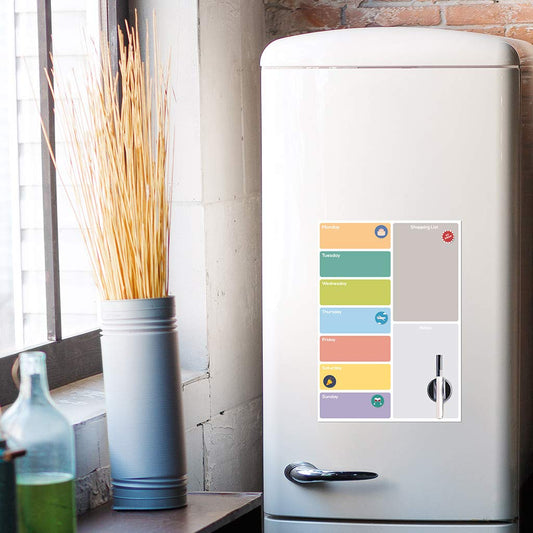 Pizarra nevera Week Planner – La semana imantada en tu cocina