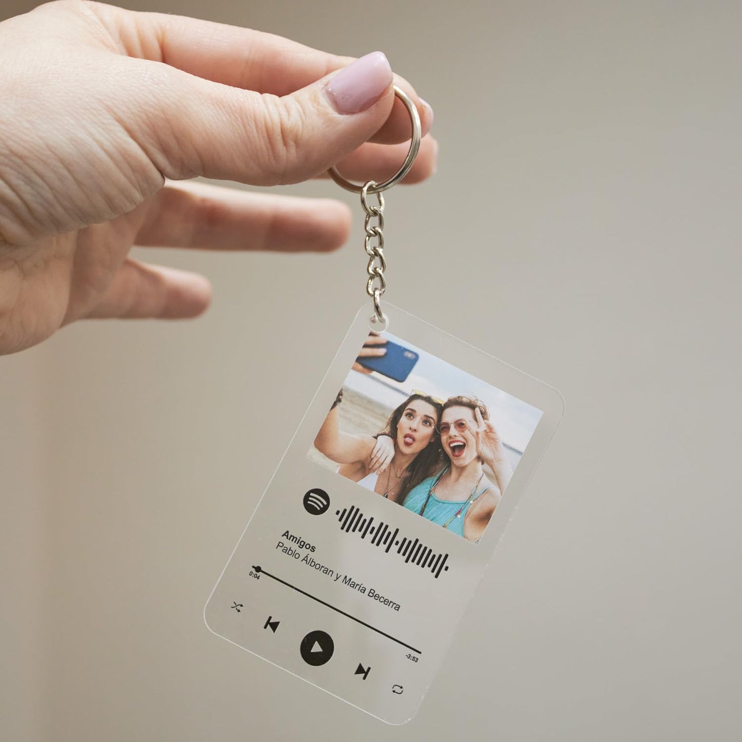 Llavero Spotify – Escanea tu canción favorita