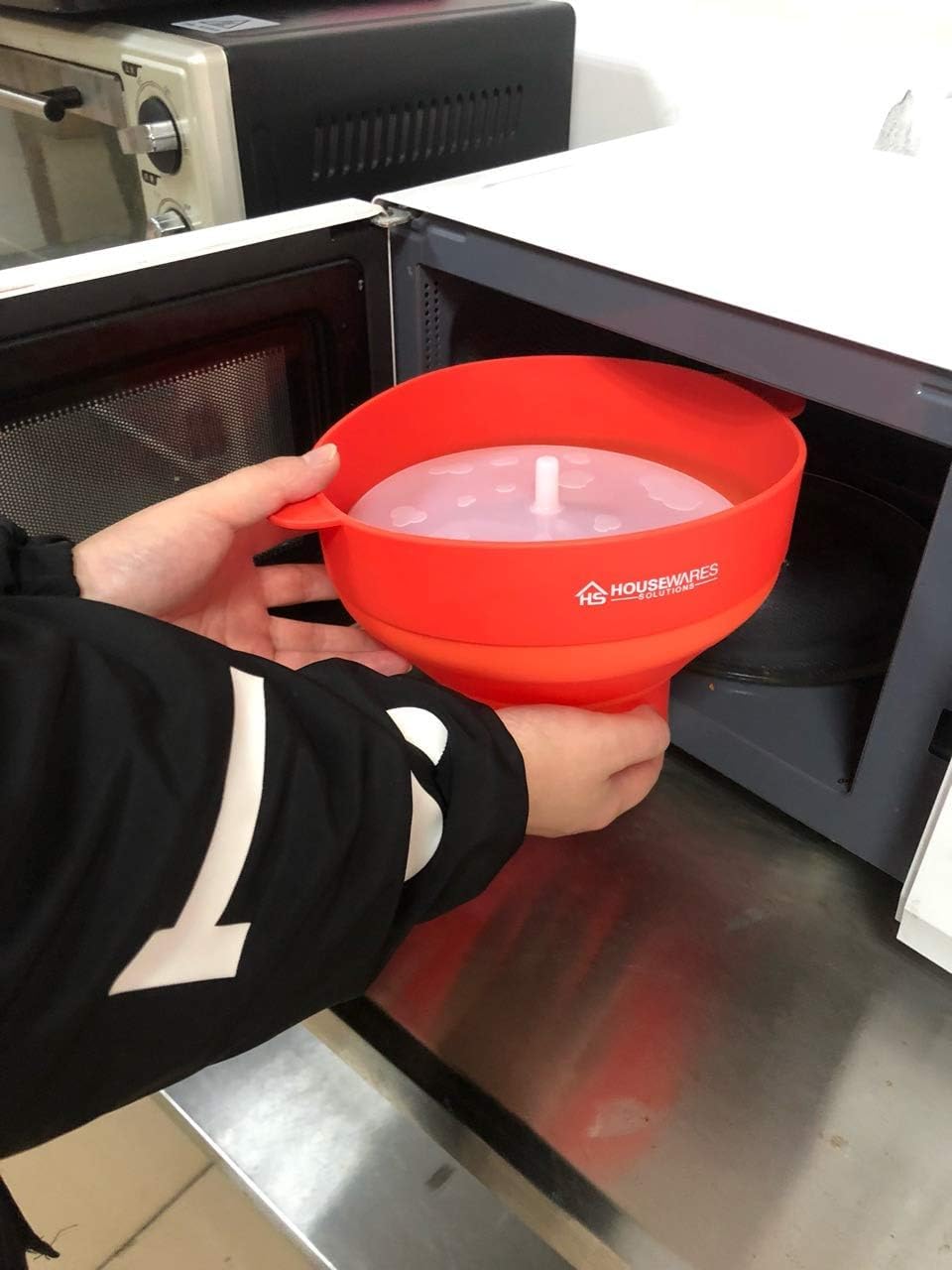 Bol para palomitas de microondas – Haz palomitas sanas en solo 3 minutos