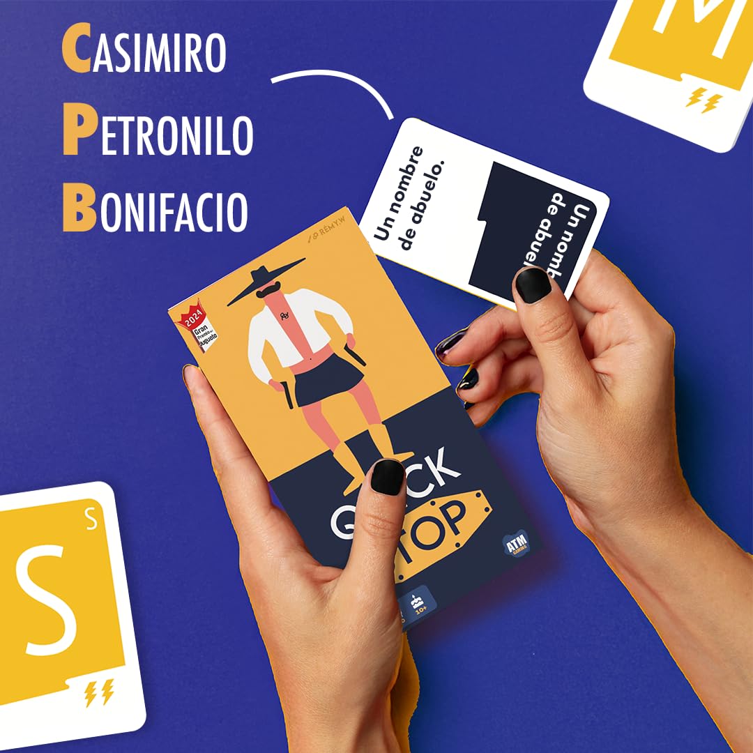 Quick Stop – Juego de mesa rápido para toda la familia