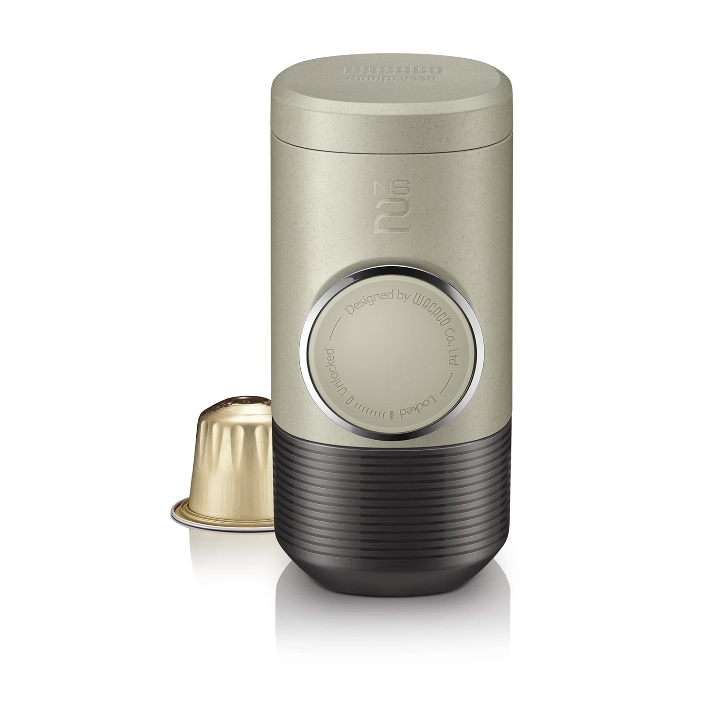 Minipresso NS2 para cápsulas – Café compacto, sin enchufes