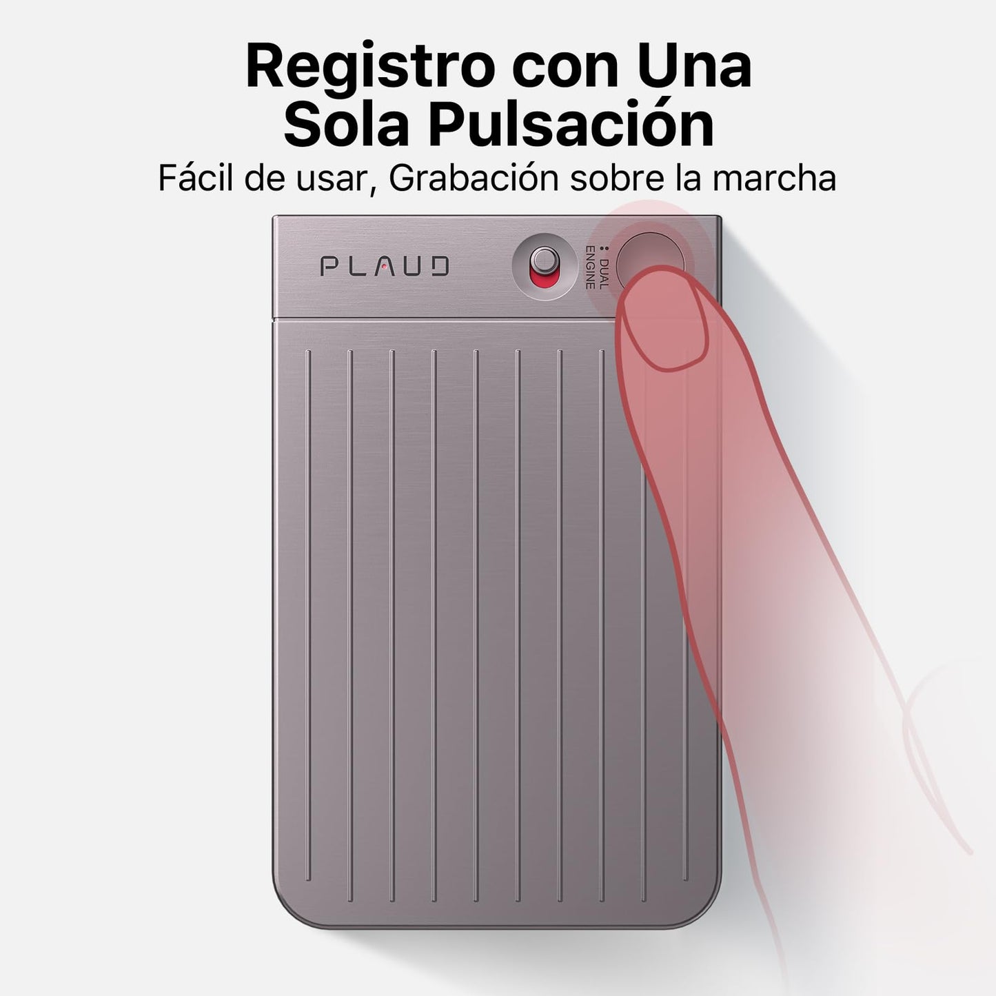Grabadora inteligente con IA – Transcribe y resume al instante