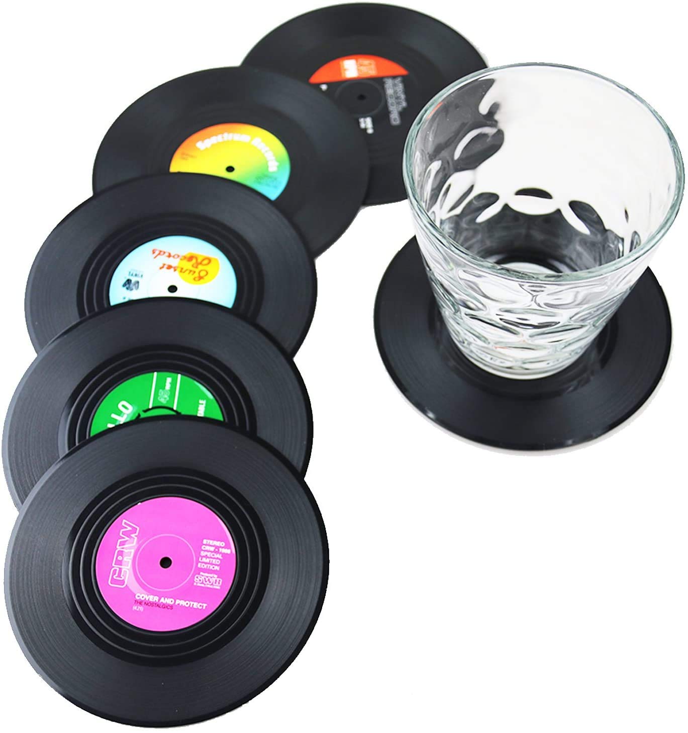 Posavasos vinilo – Para amantes del disco clásico