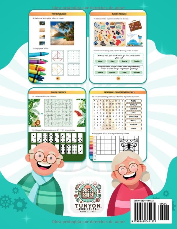 Pasatiempos para mayores – Letra grande, diversión eterna