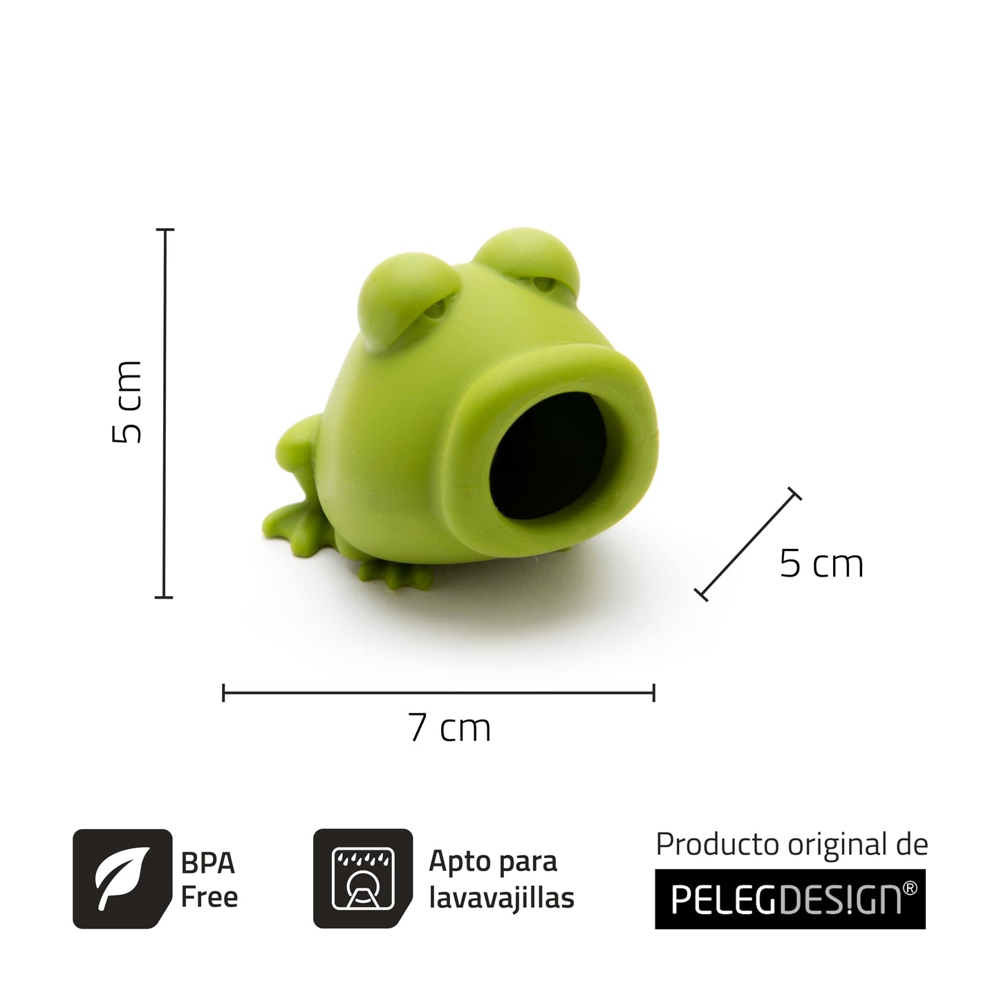 Separador YolkFrog – La rana que separa la yema con gracia