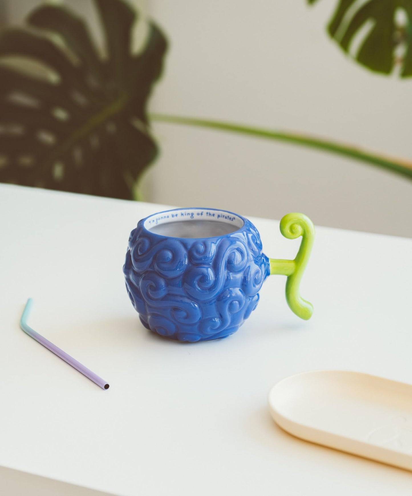 Taza One Piece – Fruta del diablo para despertar con poder