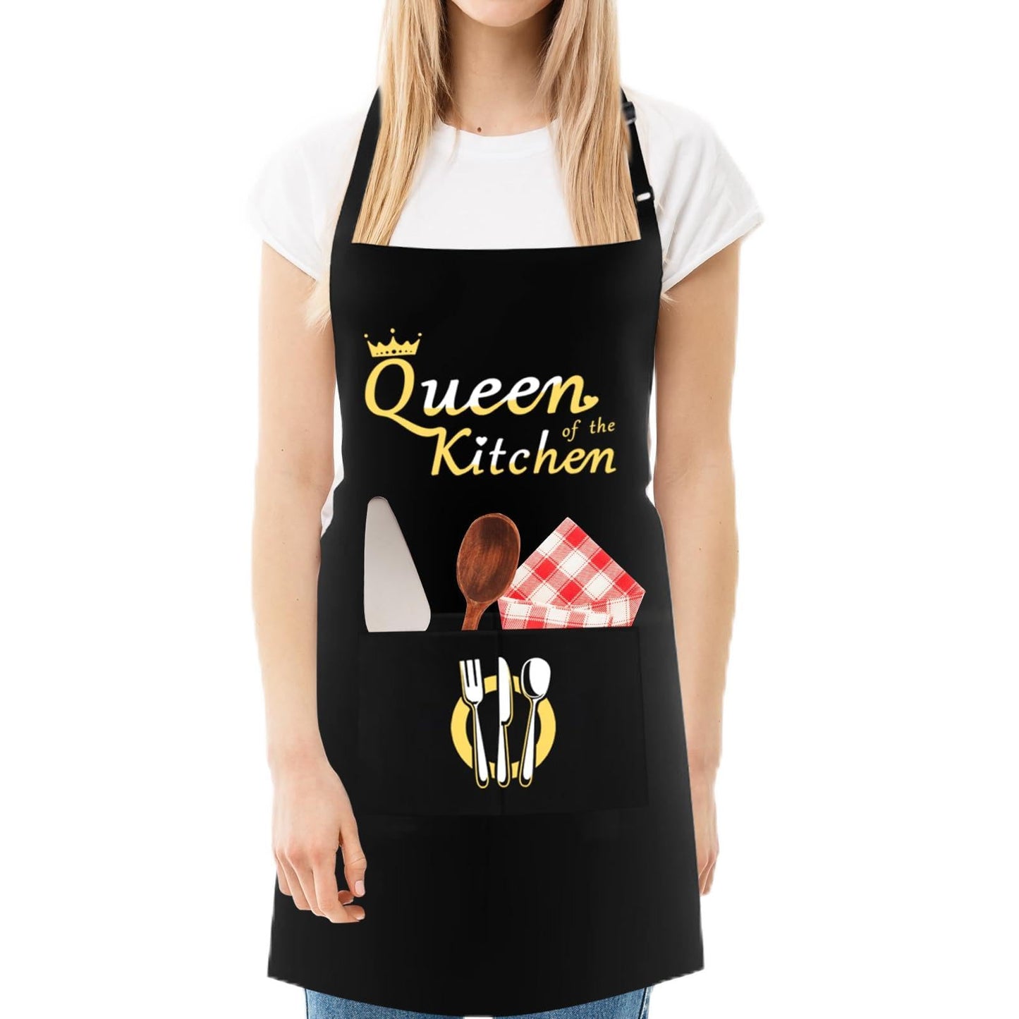 Delantal Queen of the Kitchen – Para la reina indiscutible de los fogones