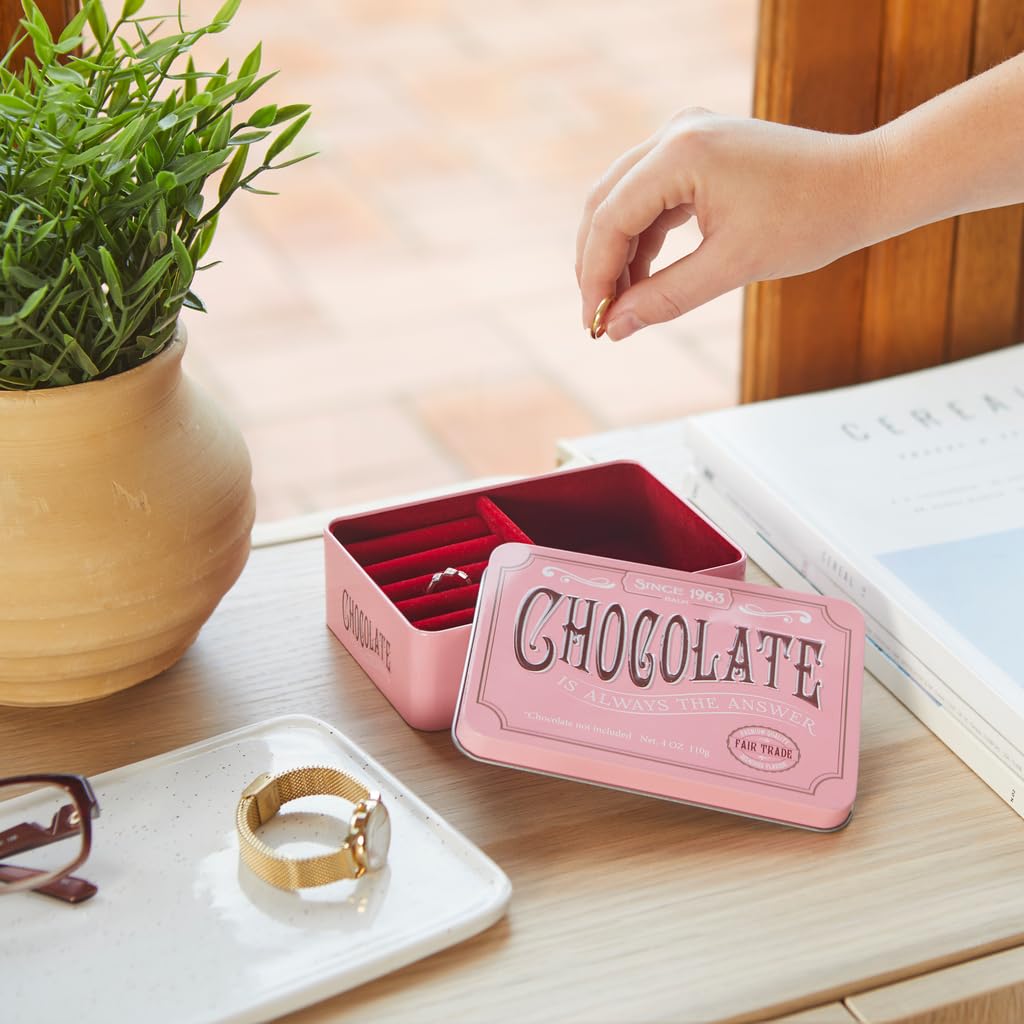 Joyero Chocolate – Rosa por fuera, cacao por dentro