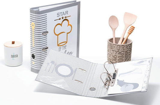 Tu recetario favorito– Carpeta A4 para escribir y guardar recetas