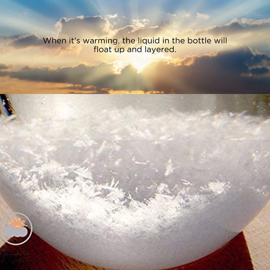 Storm Glass – Predecir el clima con estilo vintage