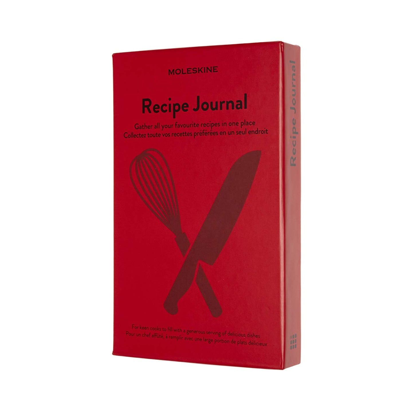 Journal de recetas Moleskine – Cocina y conserva tus mejores platos