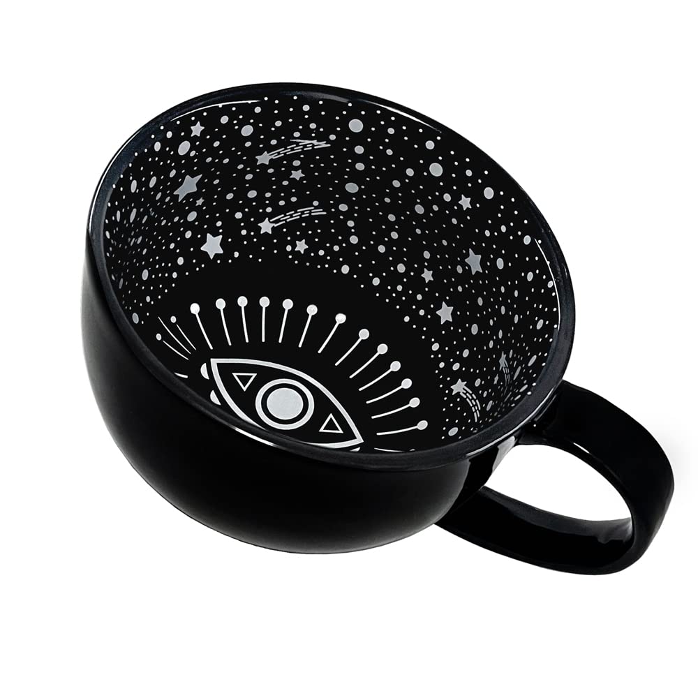 Taza bruja – Café mágico con cerámica negra