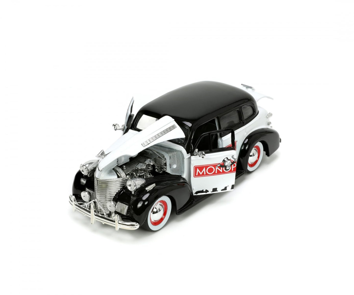 Coche Mr. Monopoly – Con licencia y detalles reales