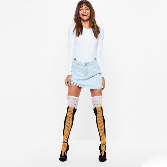 Calcetines patas de pollo – Camina como si vinieras del gallinero