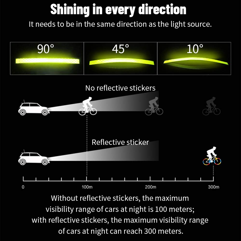 Pegatinas reflectantes – Seguridad con estilo para tu bici
