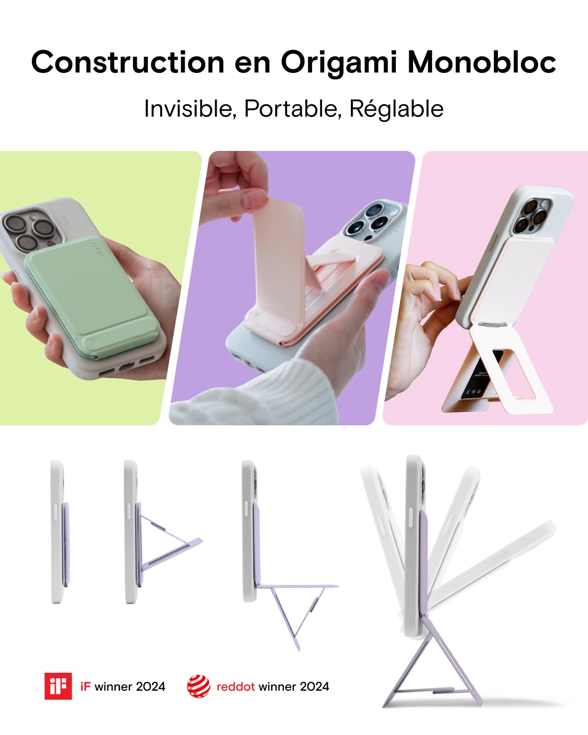 Trípode invisible para móvil MOFT – Estabilidad, ángulos y estilo de bolsillo