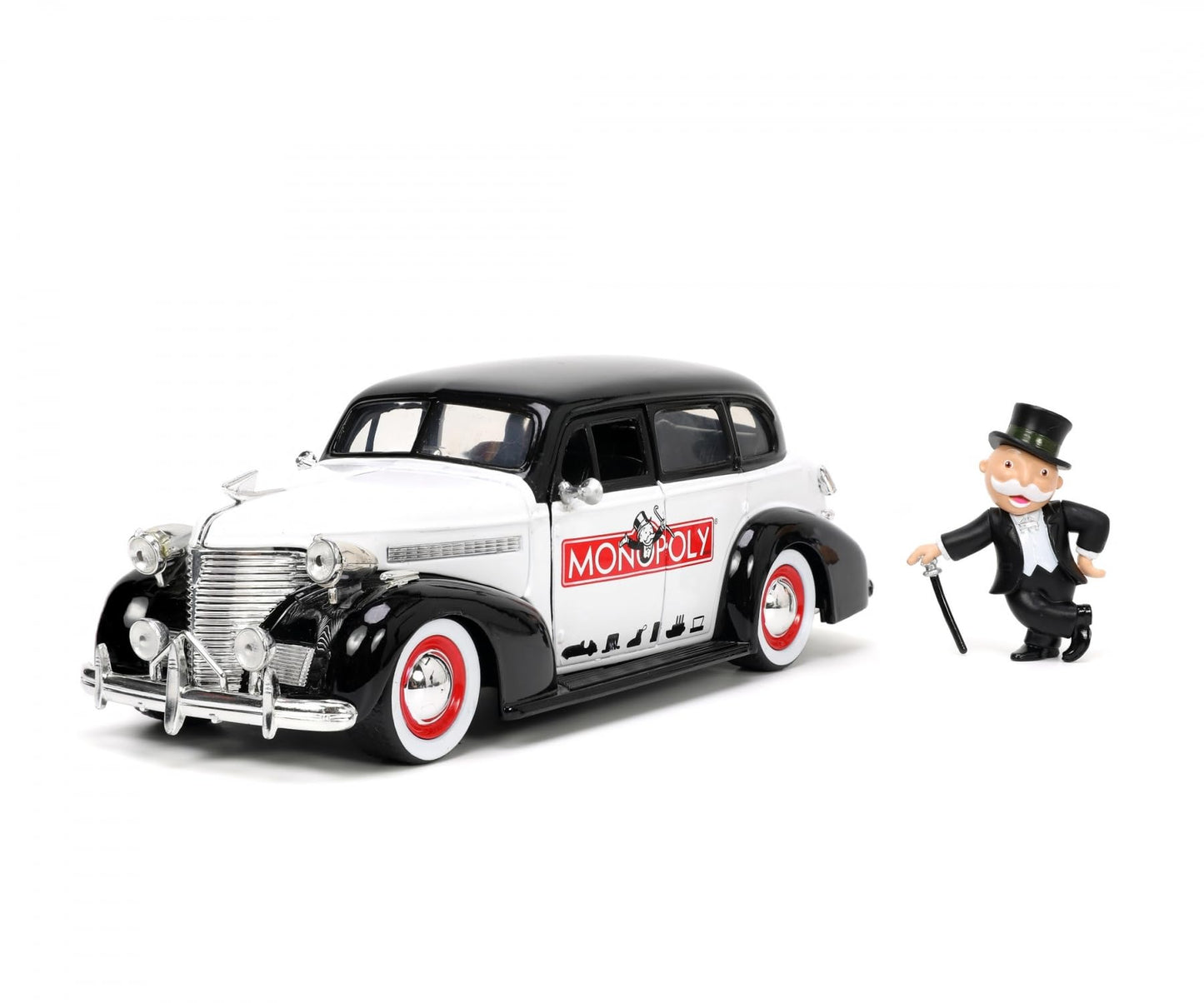 Coche Mr. Monopoly – Con licencia y detalles reales