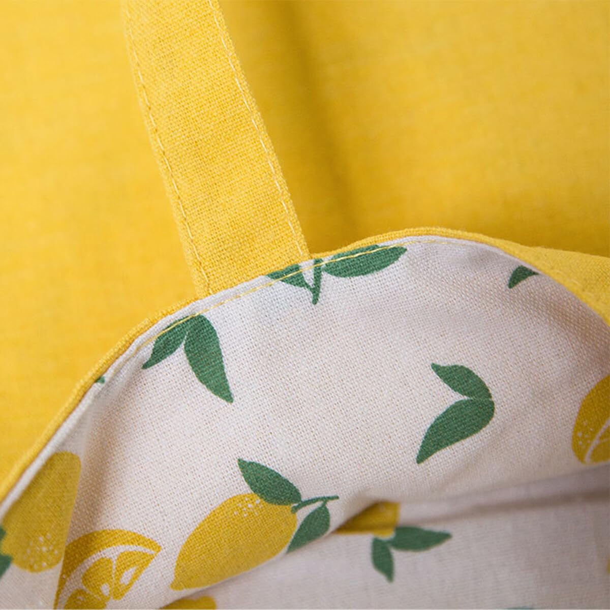 Tote bag reversible limón – Dos caras, mil planes