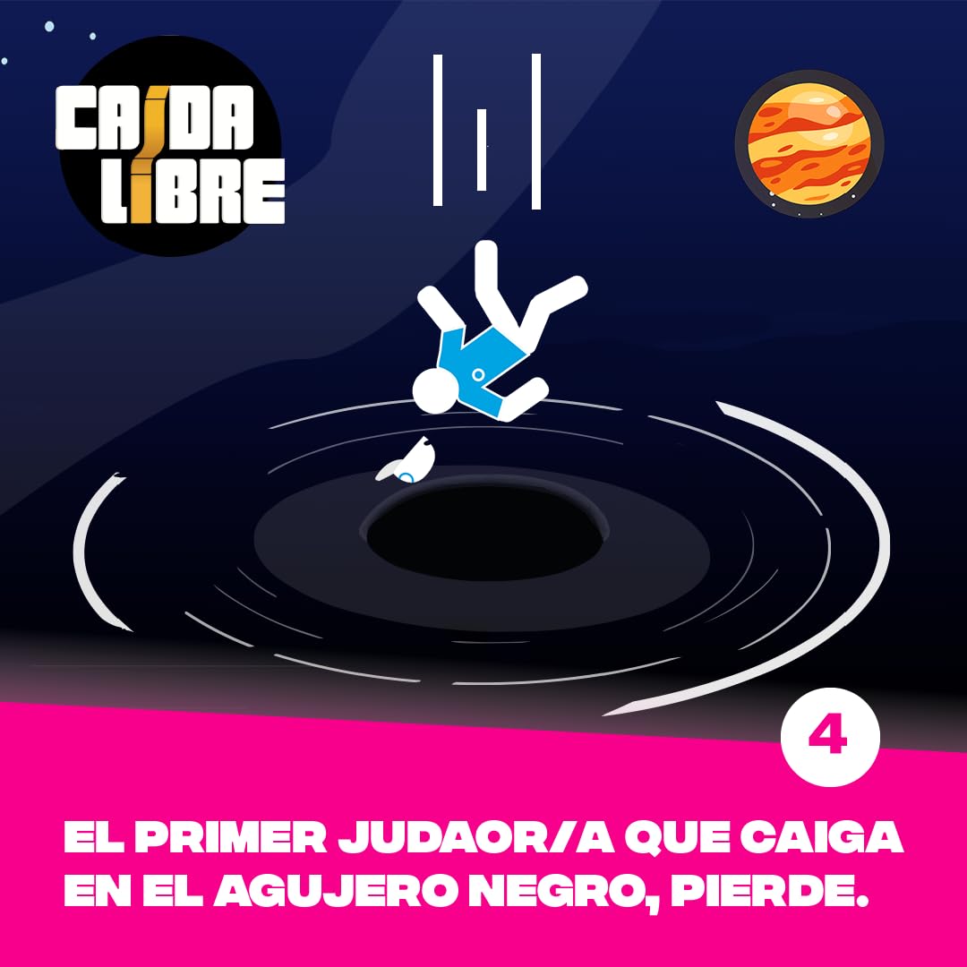 Caída libre – Juego de cultura general con vértigo