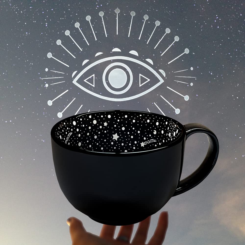 Taza bruja – Café mágico con cerámica negra