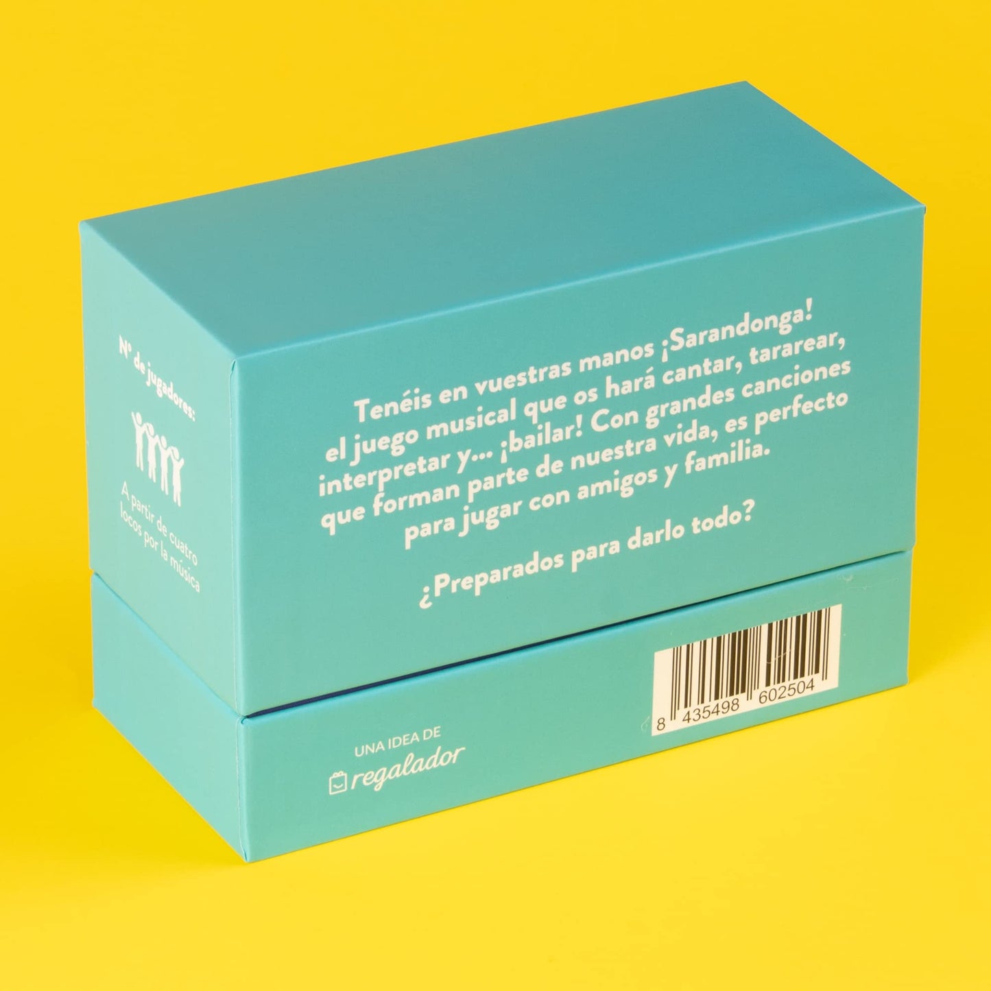 Sarandonga + Juego de Confesiones – Pack musical y sinvergüenzas